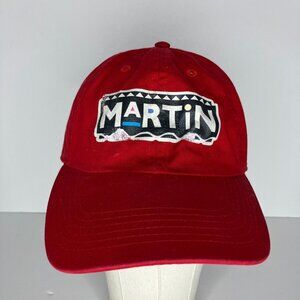 Martin Show Red Adjustable Hat